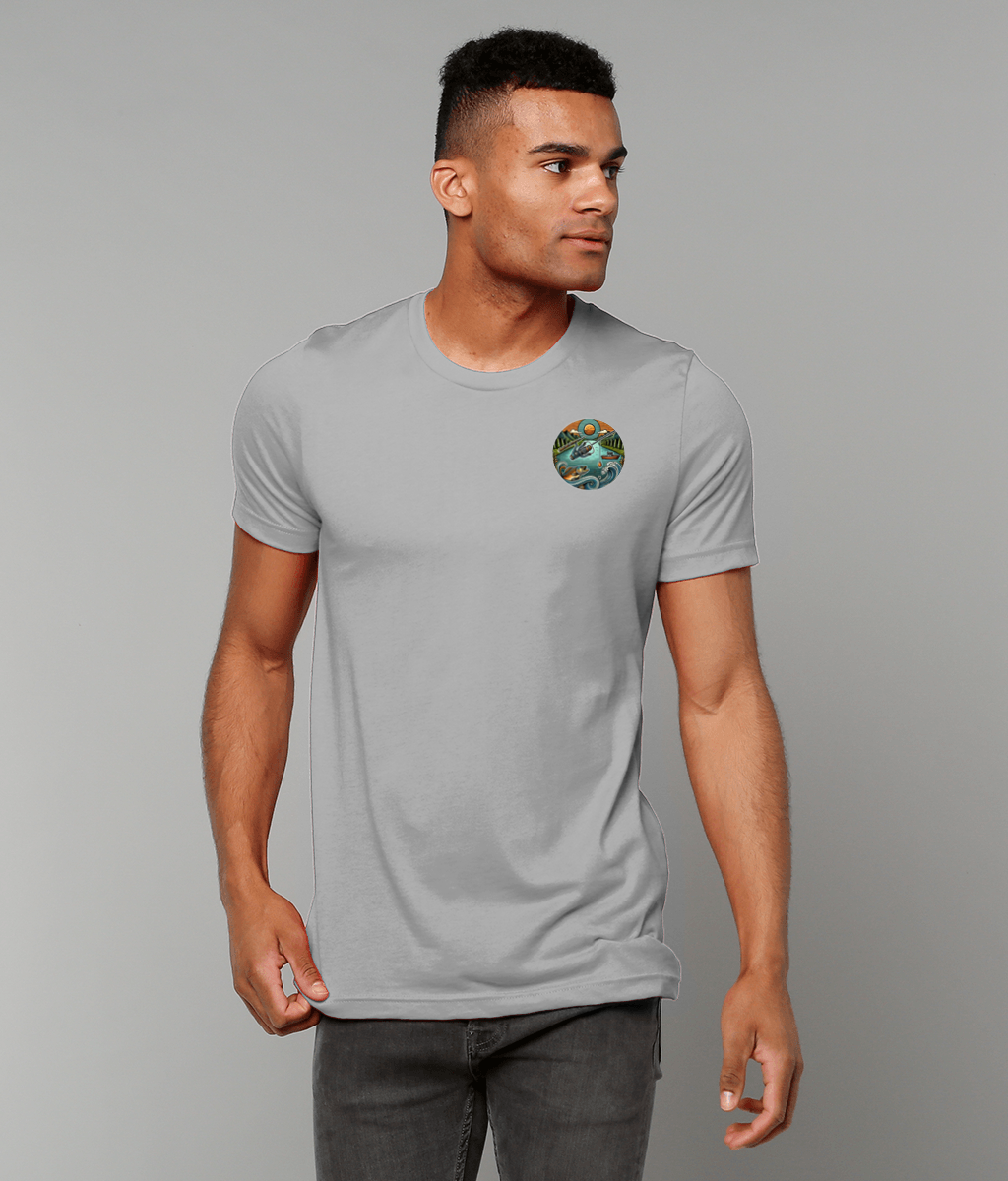 Men's Crew Neck T-Shirt:: Fishing
