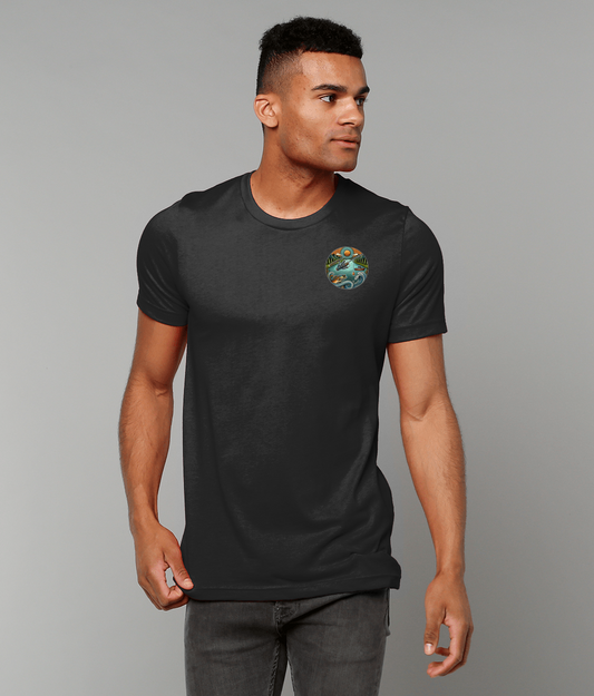 Men's Crew Neck T-Shirt:: Fishing
