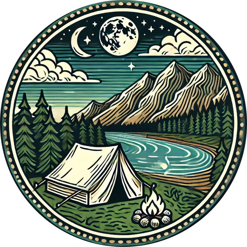 Crew Neck T:: Camping